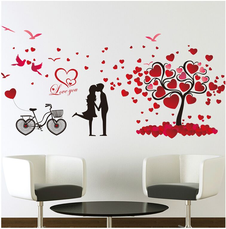 Valentine SALE! Love is in the Air wall sticker
