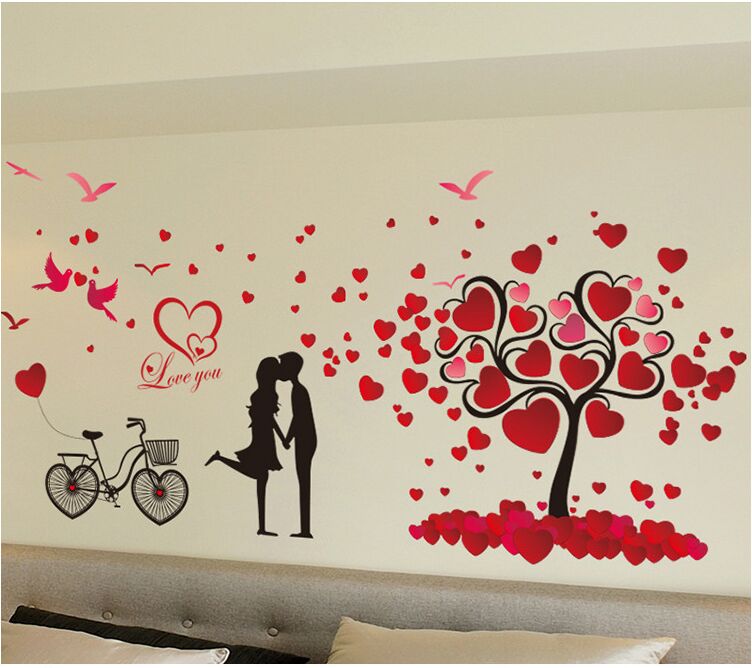 Valentine SALE! Love is in the Air wall sticker