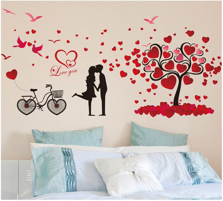 Love is in the Air wall sticker