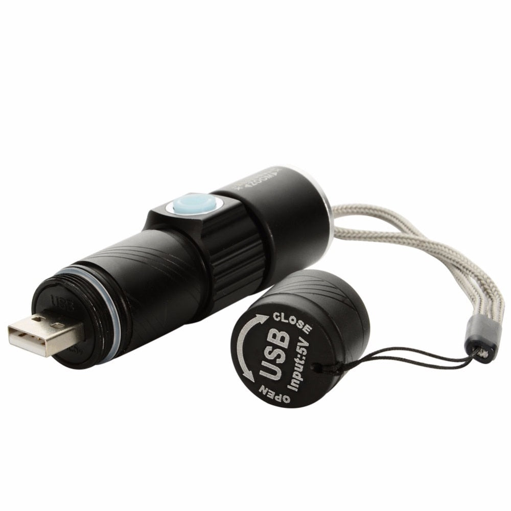 Promotion SALE! USB rechargable flashlight/bicycle light