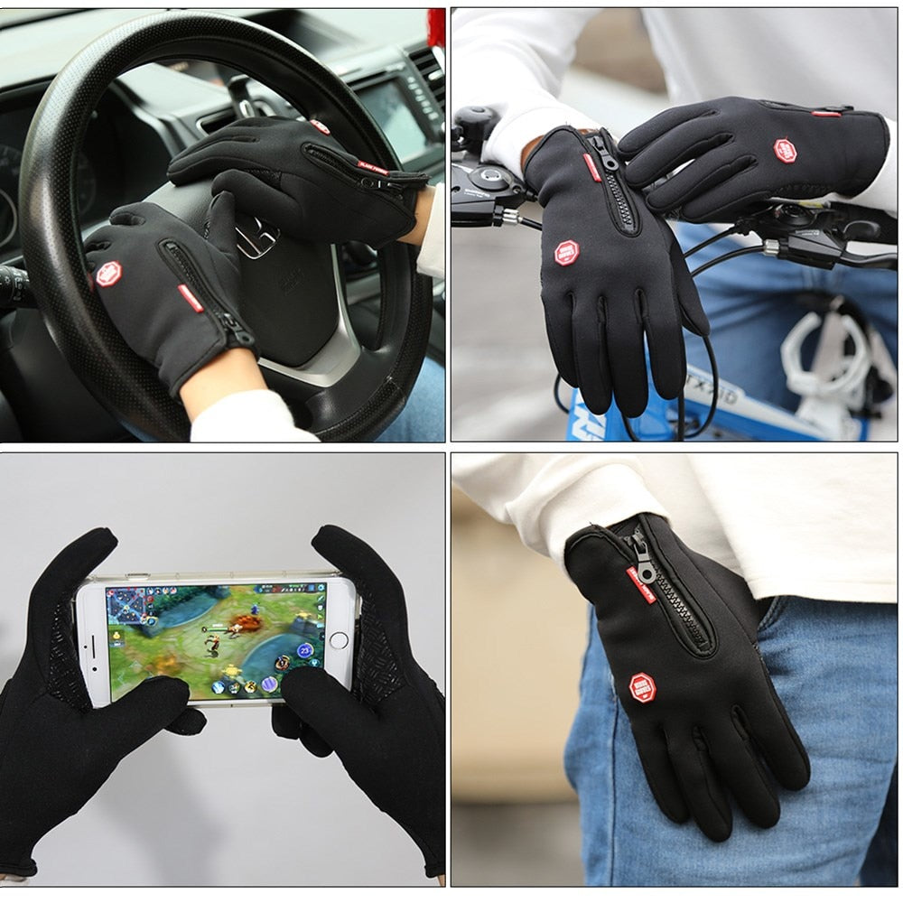 Promotion SALE! Windstopper Cycling Gloves with Touchscreen Finger