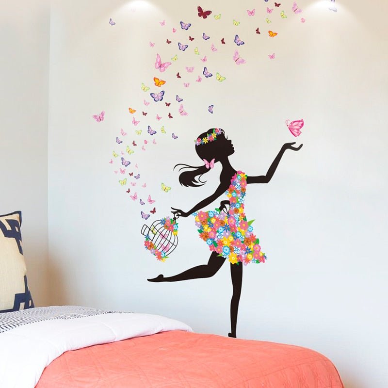 Flower Power Wall Sticker Collection